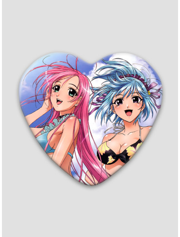Значок серце Розарій + вампір 6 (Rosario + Vampire)