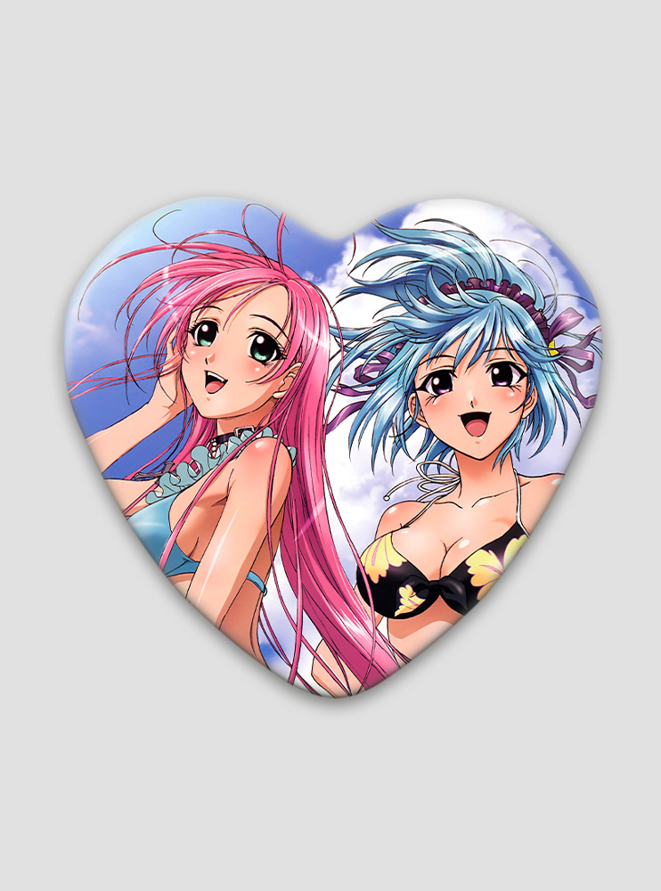 Значок серце Розарій + вампір 6 (Rosario + Vampire)