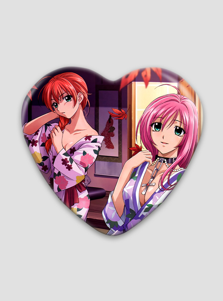 Значок серце Розарій + вампір 8 (Rosario + Vampire)