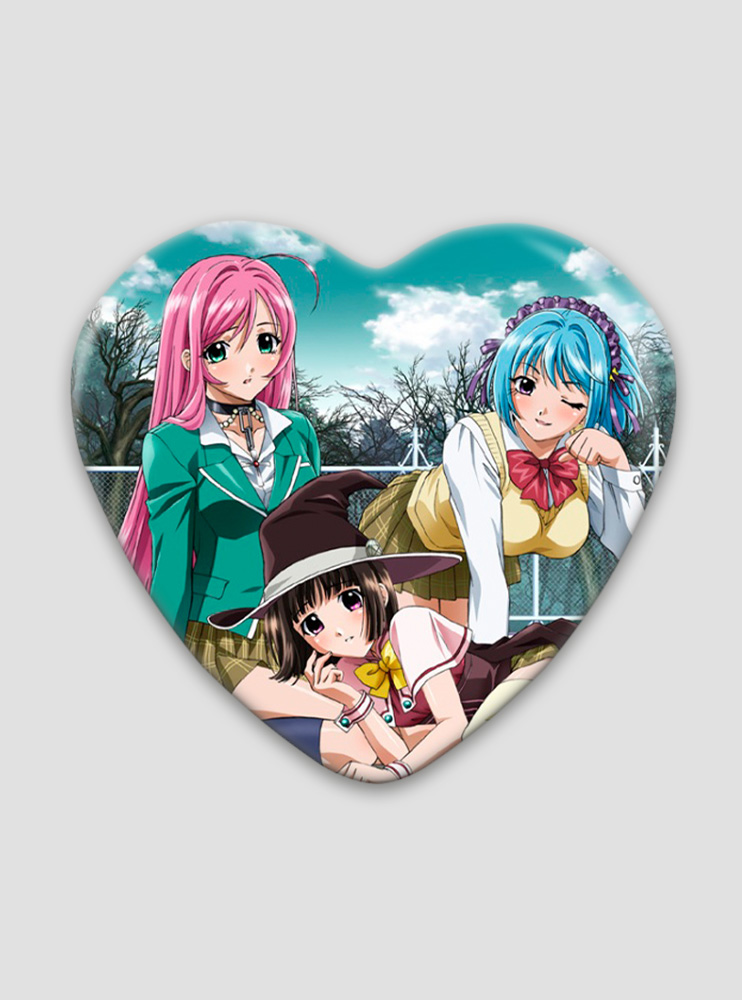 Значок серце Розарій + вампір 9 (Rosario + Vampire)