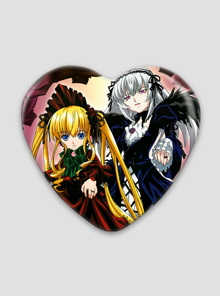 Значок серце Діва Розена 3 (Rozen Maiden)