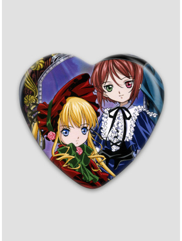 Значок серце Діва Розена 4 (Rozen Maiden)