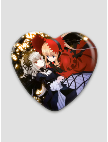 Значок серце Діва Розена 6 (Rozen Maiden)
