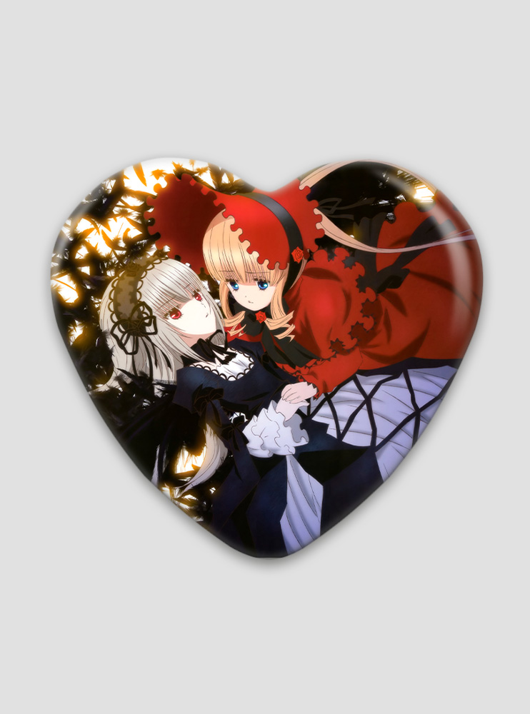 Значок серце Діва Розена 6 (Rozen Maiden)