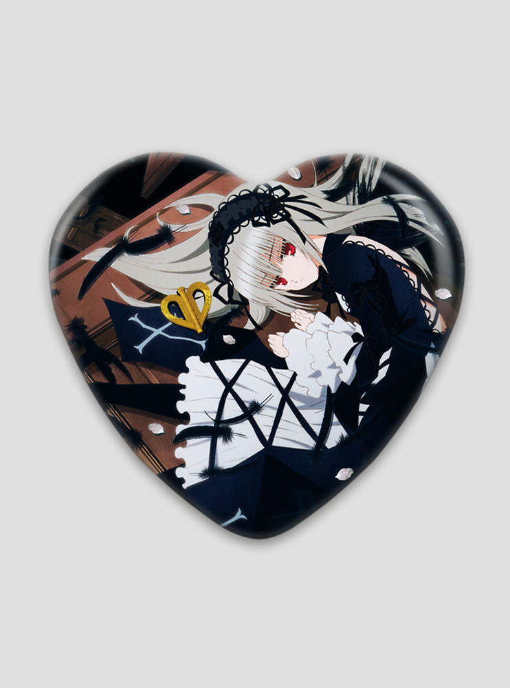 Значок серце Діва Розена 8 (Rozen Maiden)