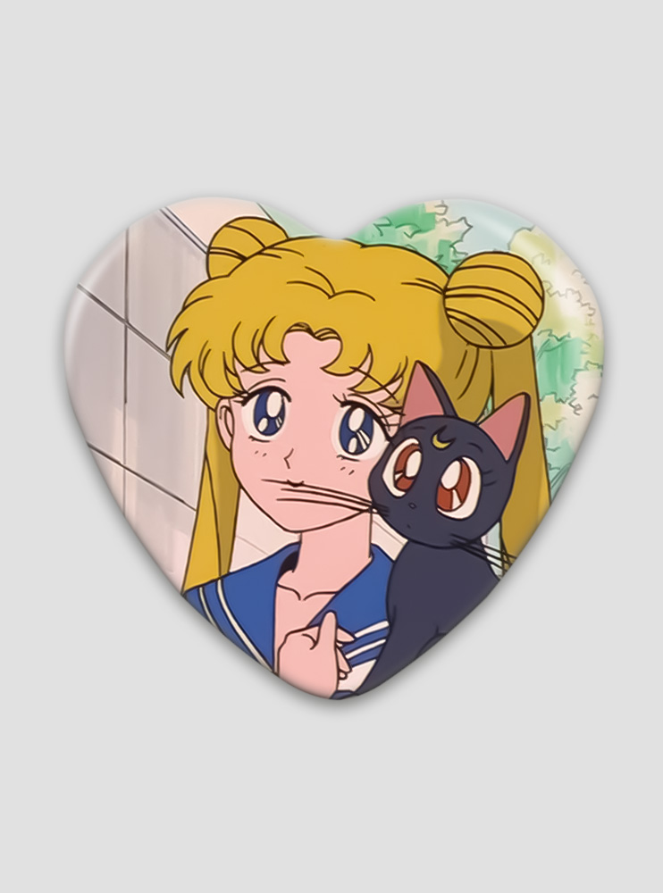 Значок серце Сейлор Мун 23 (Sailor Moon)