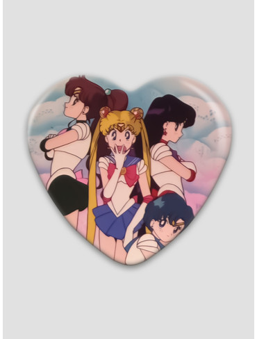 Значок серце Сейлор Мун 26 (Sailor Moon)