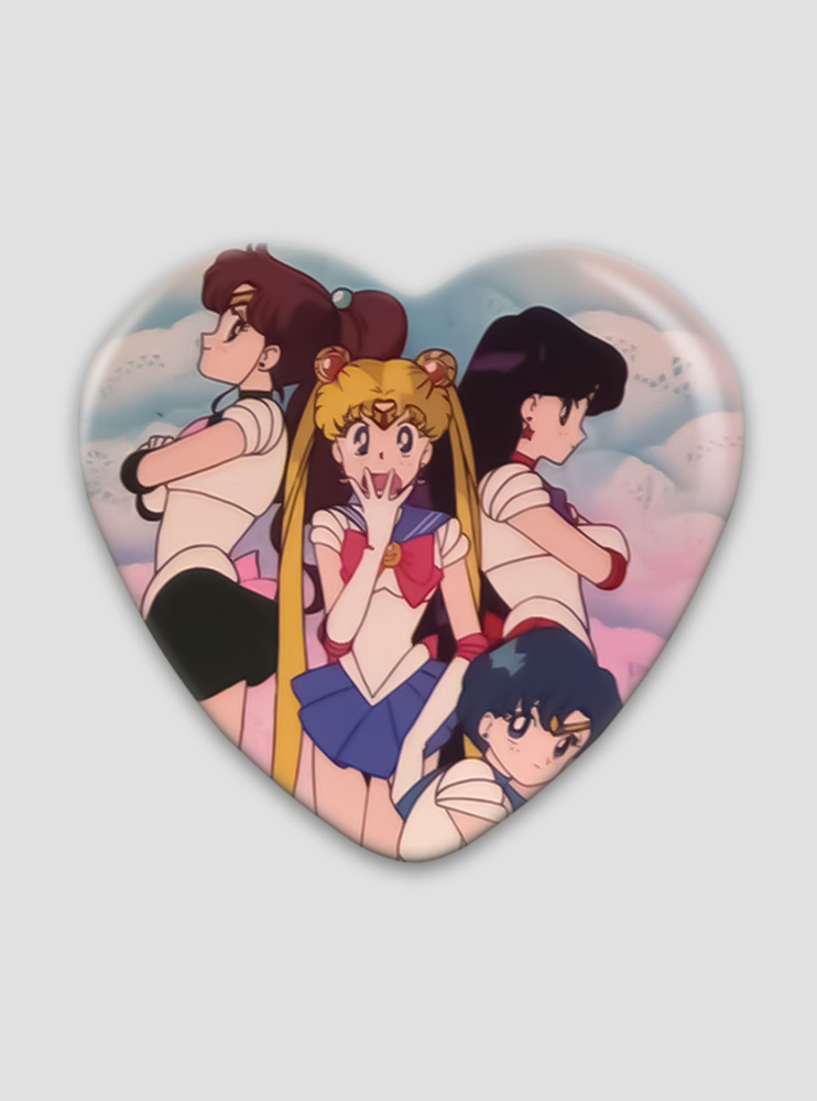 Значок серце Сейлор Мун 26 (Sailor Moon)