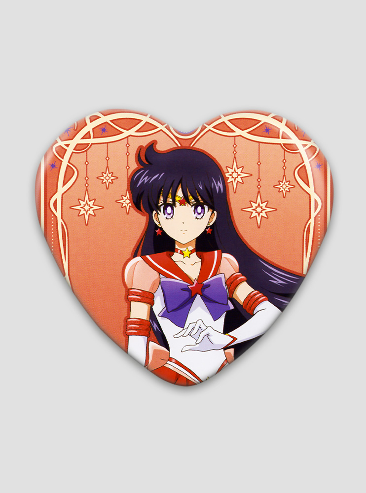 Значок серце Сейлор Мун 4 (Sailor Moon)