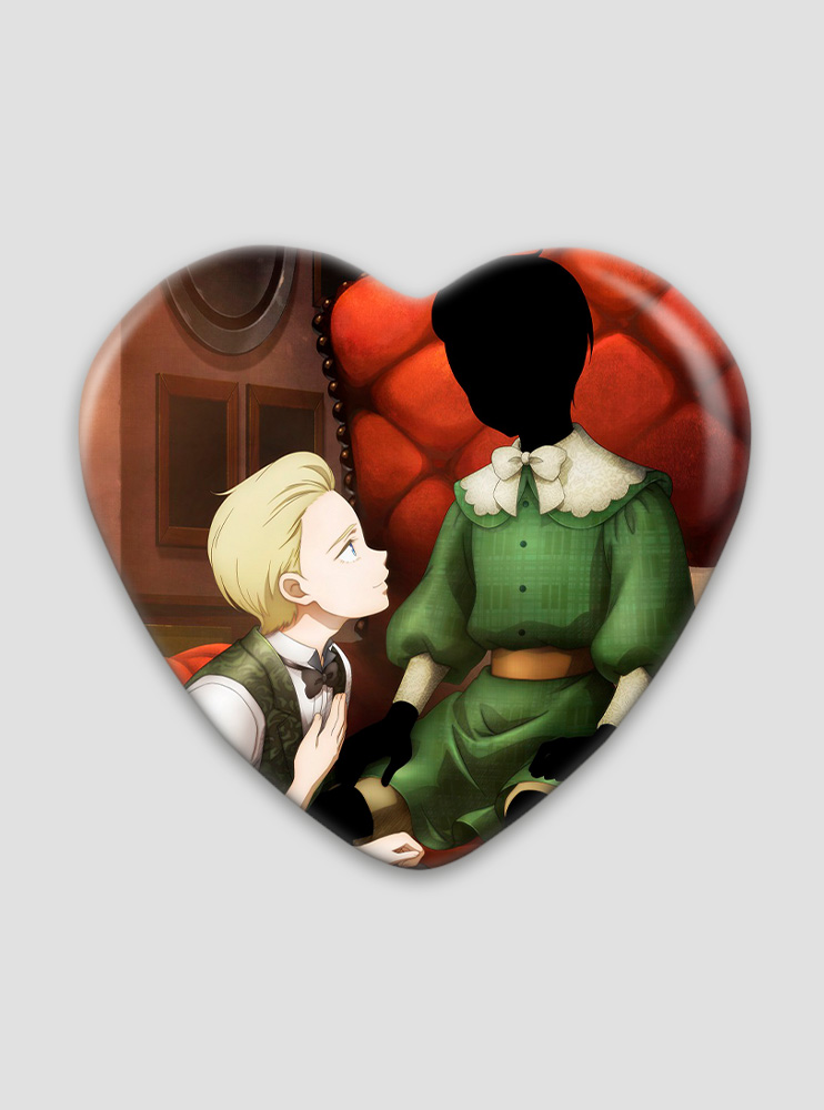 Значок серце Маєток тіней 4 (Shadows House)