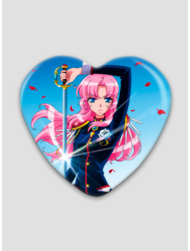 Значок серце Революціонерка Утена (Shoujo Kakumei Utena)