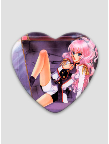 Значок серце Революціонерка Утена 10 (Shoujo Kakumei Utena)
