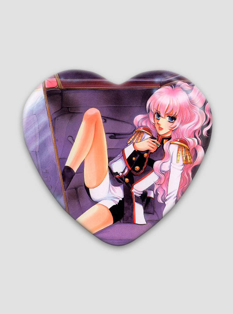 Значок серце Революціонерка Утена 10 (Shoujo Kakumei Utena)