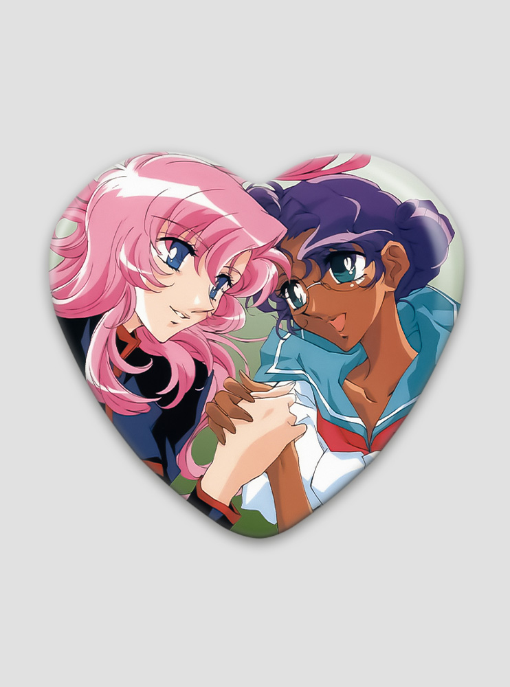 Значок серце Революціонерка Утена 3 (Shoujo Kakumei Utena)
