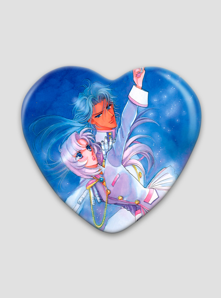 Значок серце Революціонерка Утена 4 (Shoujo Kakumei Utena)