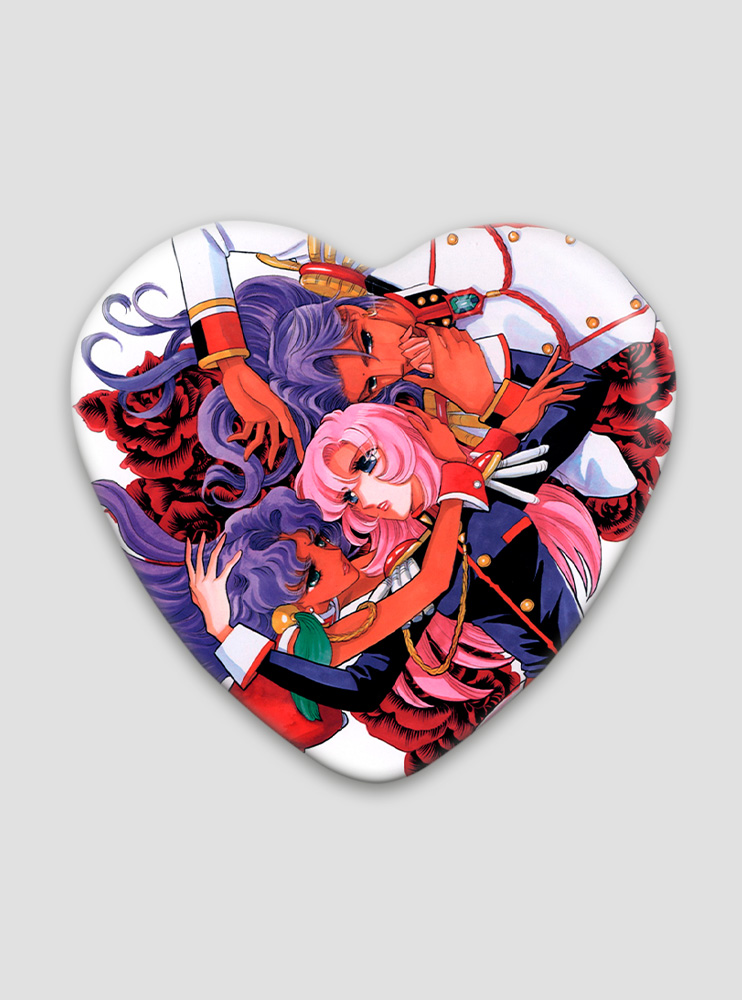 Значок серце Революціонерка Утена 5 (Shoujo Kakumei Utena)