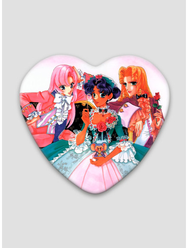 Значок серце Революціонерка Утена 6 (Shoujo Kakumei Utena)