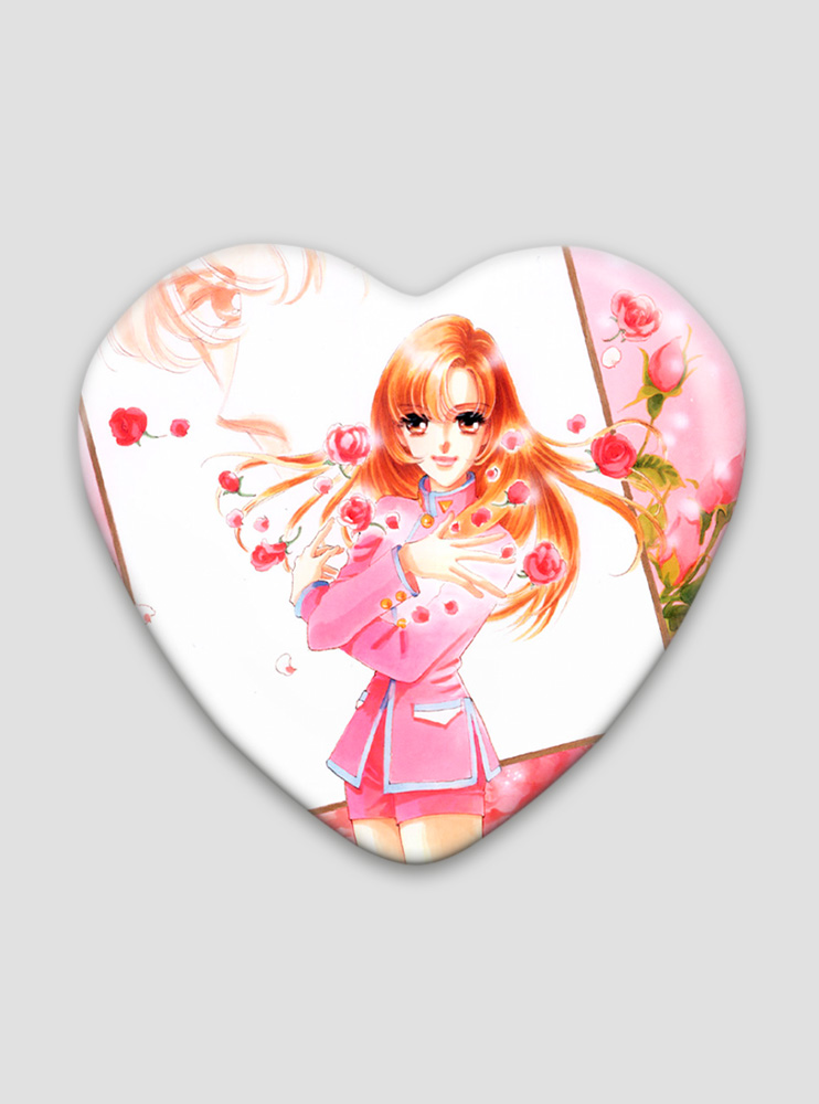 Значок серце Революціонерка Утена 9 (Shoujo Kakumei Utena)