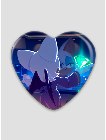 Значок серце Сонік Х 7 (Sonic X)