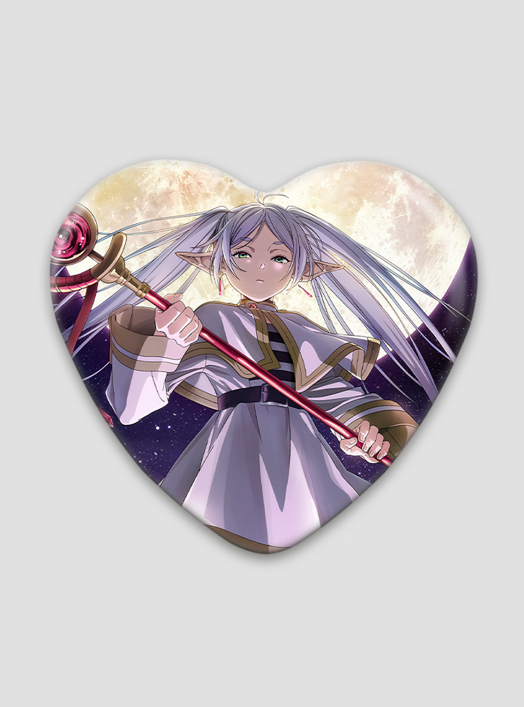 Значок серце Проводжальниця Фрірен (Sousou no Frieren)