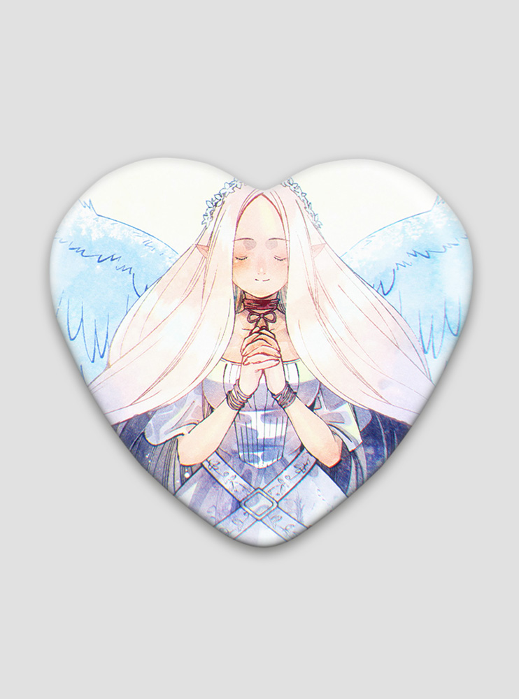 Значок серце Проводжальниця Фрірен 17 (Sousou no Frieren) Значок серце Проводжальниця Фрірен 17 (Sousou no Frieren)