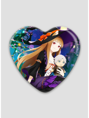 Значок серце Вовчиця і прянощі 9 (Spice and Wolf)