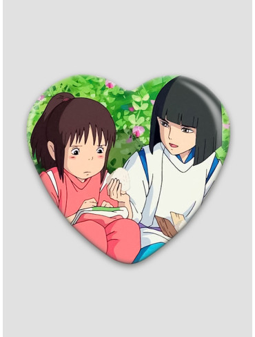 Значок серце Віднесені привидами 2 (Spirited away)