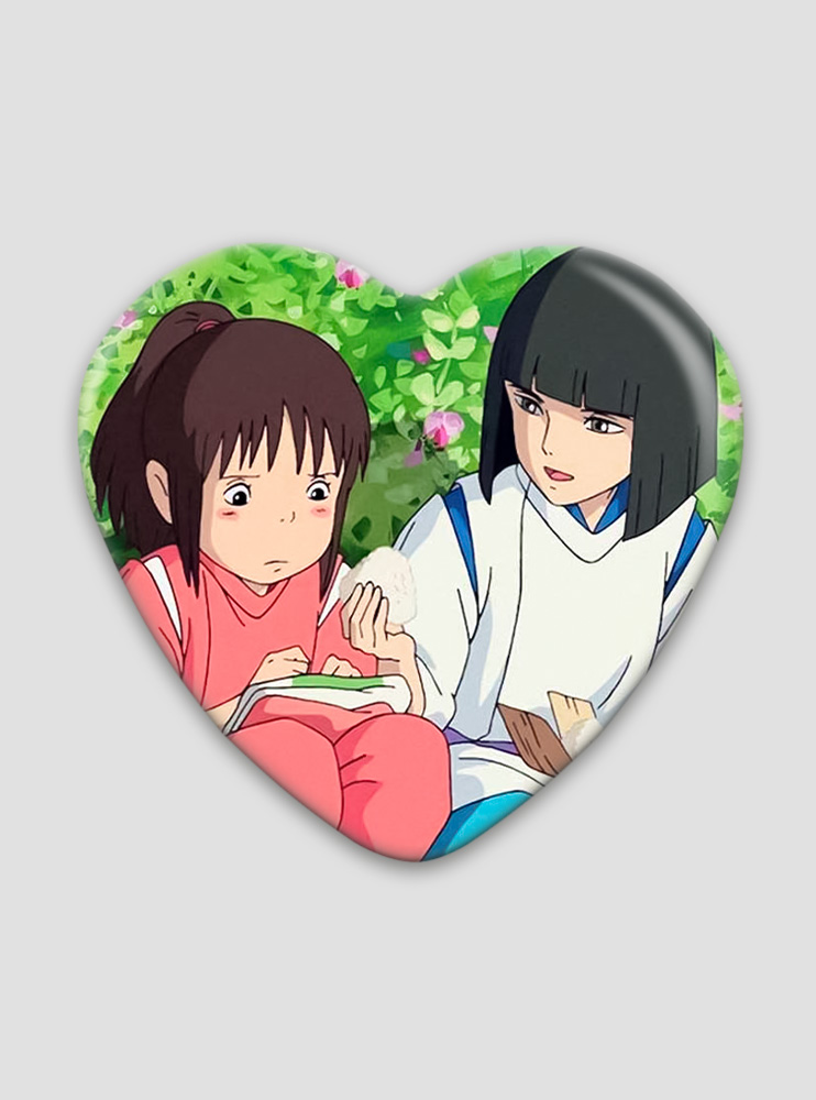 Значок серце Віднесені привидами 2 (Spirited away)