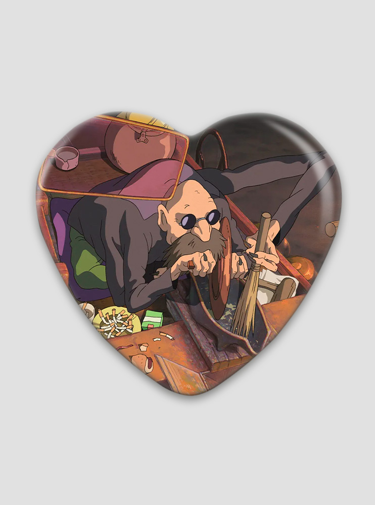 Значок серце Віднесені привидами 3 (Spirited away)