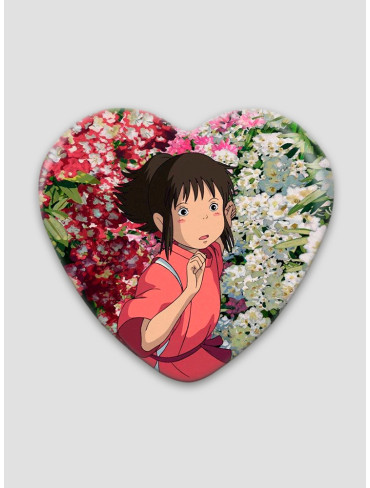 Значок серце Віднесені привидами 4 (Spirited away)