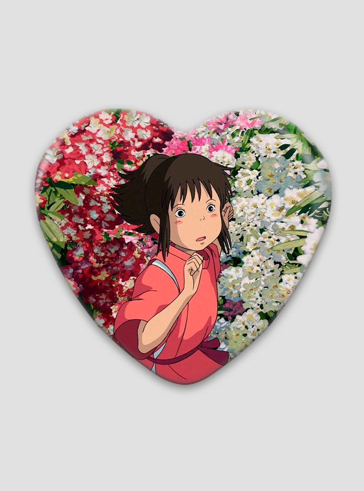 Значок серце Віднесені привидами 4 (Spirited away)