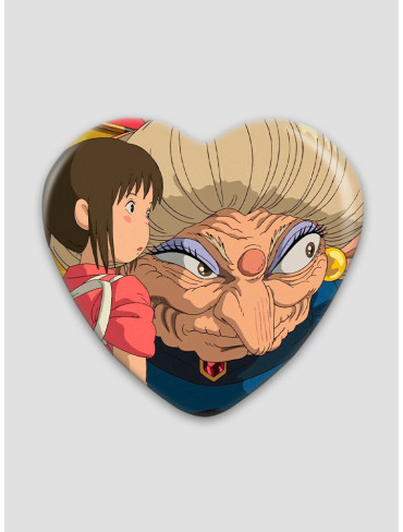 Значок серце Віднесені привидами 5 (Spirited away)