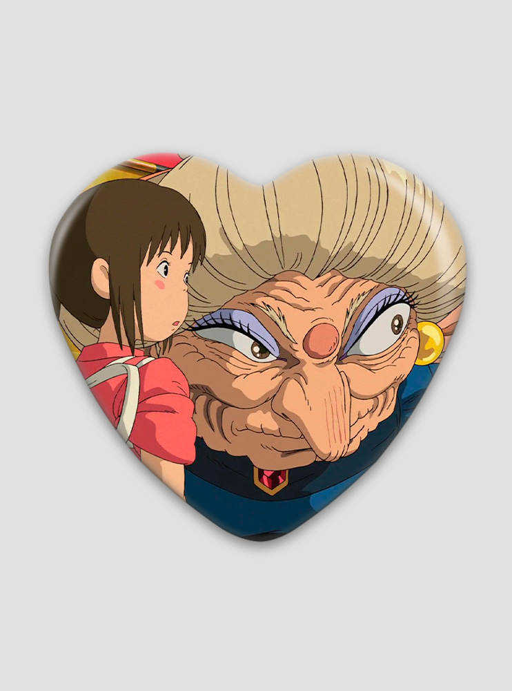Значок серце Віднесені привидами 5 (Spirited away)