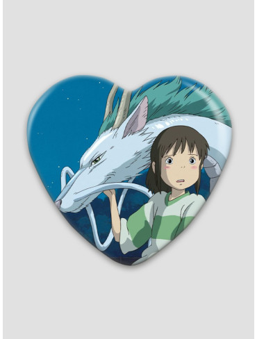 Значок серце Віднесені привидами 6 (Spirited away)