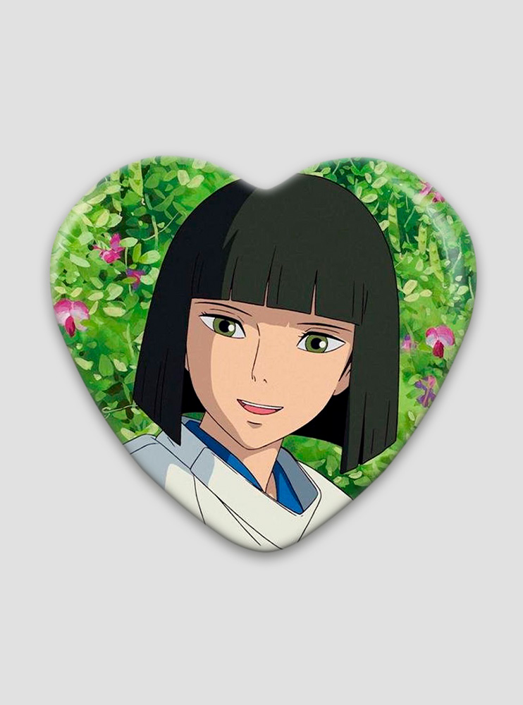Значок серце Віднесені привидами 8 (Spirited away)
