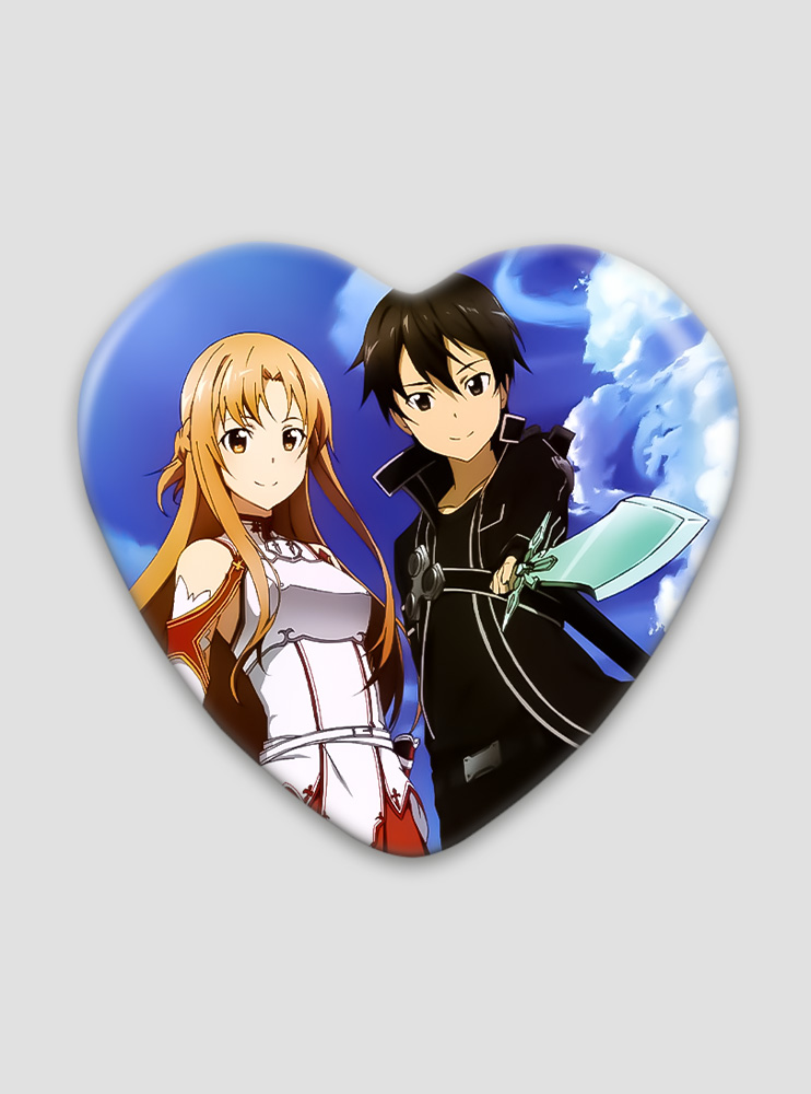 Значок серце Майстри Меча Онлайн 3 (Sword Art Online)