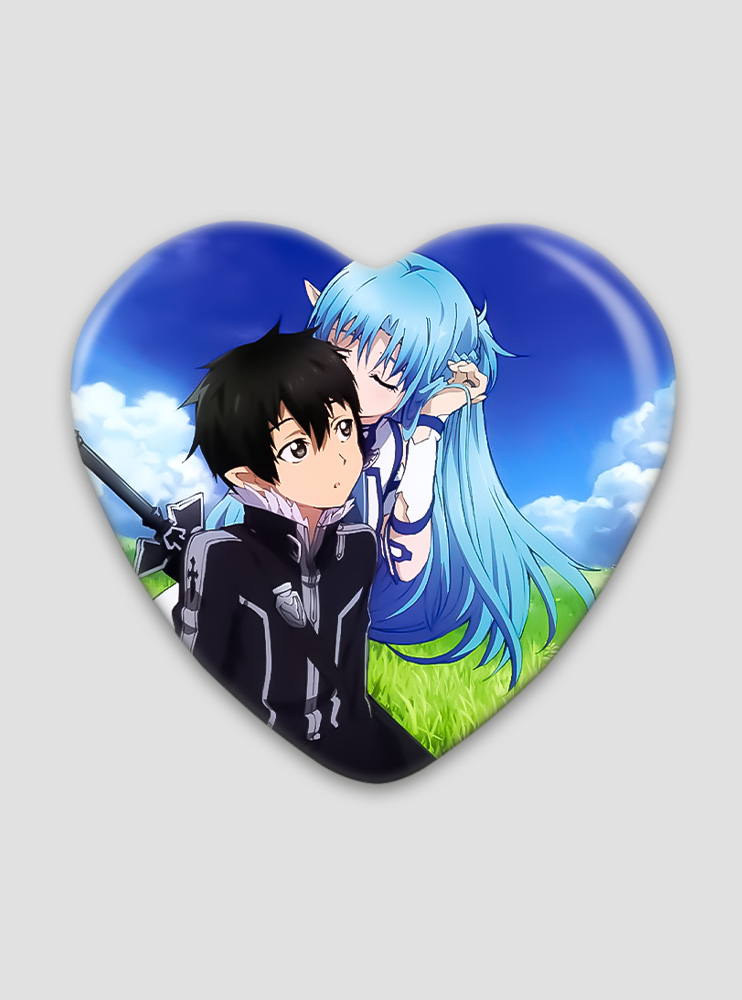Значок серце Майстри Меча Онлайн 4 (Sword Art Online)