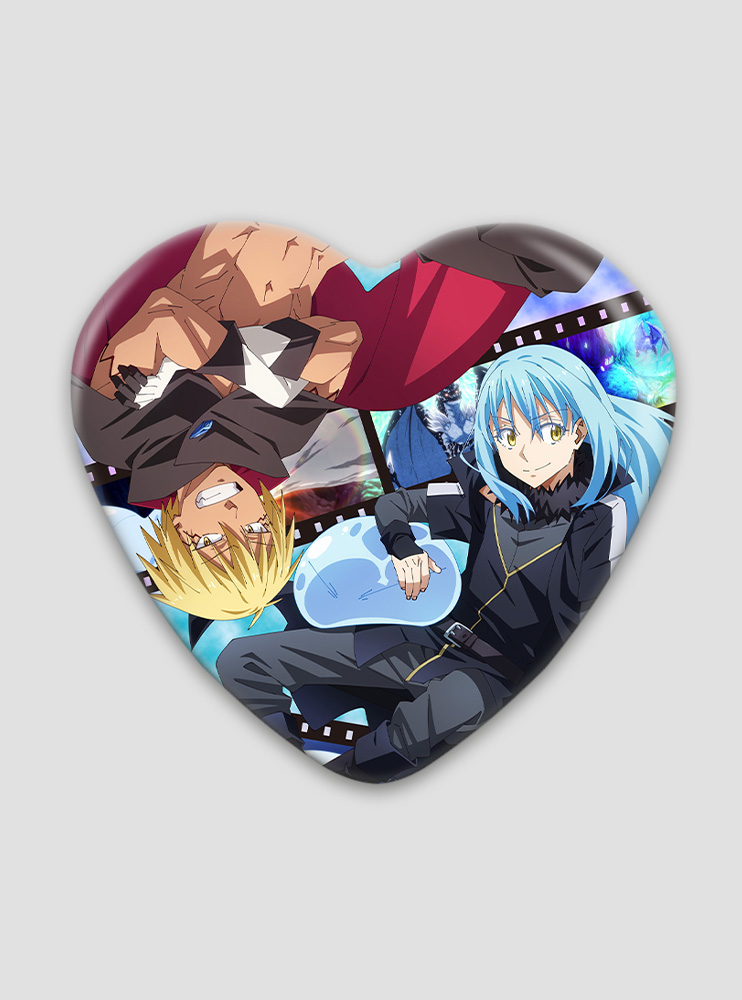 Значок серце Про моє переродження в слиз 5 (Tensei shitara Slime Datta Ken)