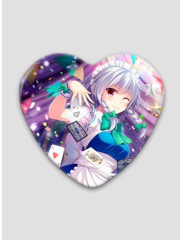 Значок серце Тохо Проджект 11 (Touhou Project)