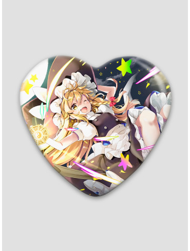 Значок серце Тохо Проджект 13 (Touhou Project)