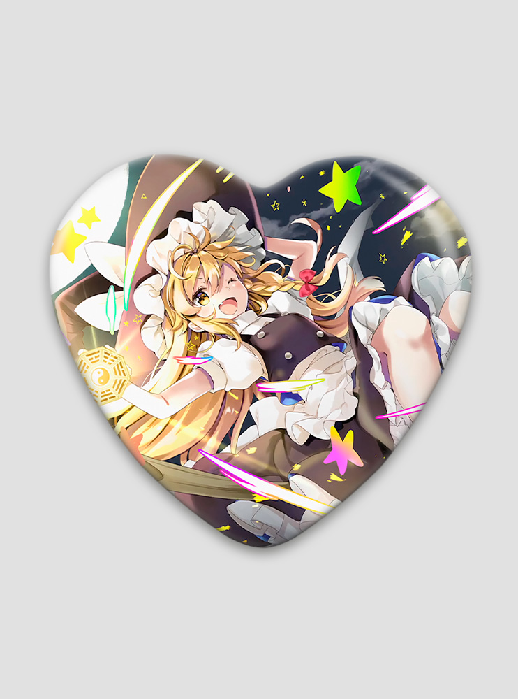 Значок серце Тохо Проджект 13 (Touhou Project)