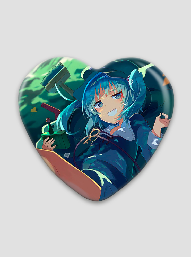 Значок серце Тохо Проджект 17 (Touhou Project)