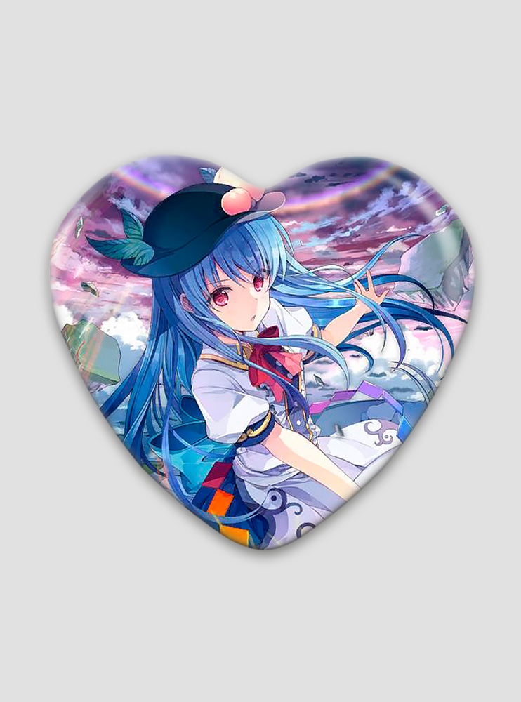 Значок серце Тохо Проджект 19 (Touhou Project)