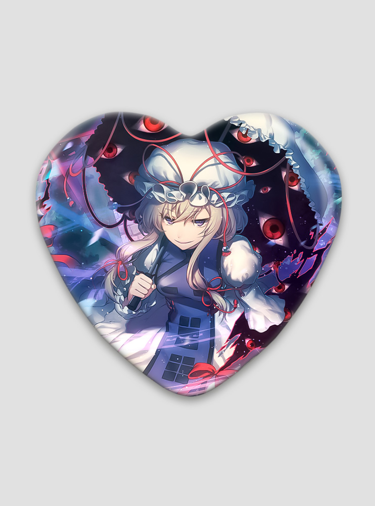 Значок серце Тохо Проджект 4 (Touhou Project)