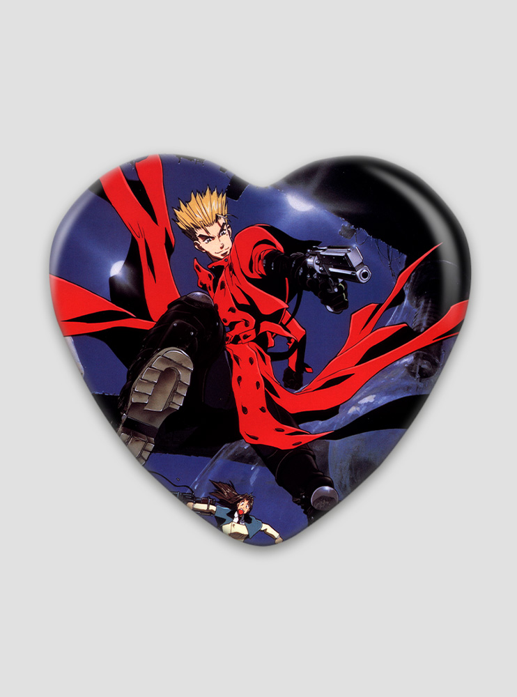 Значок серце Тріґан (Trigun) Значок серце Тріґан (Trigun)
