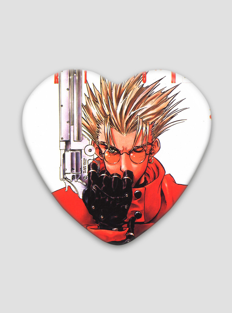 Значок серце Тріґан 2 (Trigun) Значок серце Тріґан 2 (Trigun)