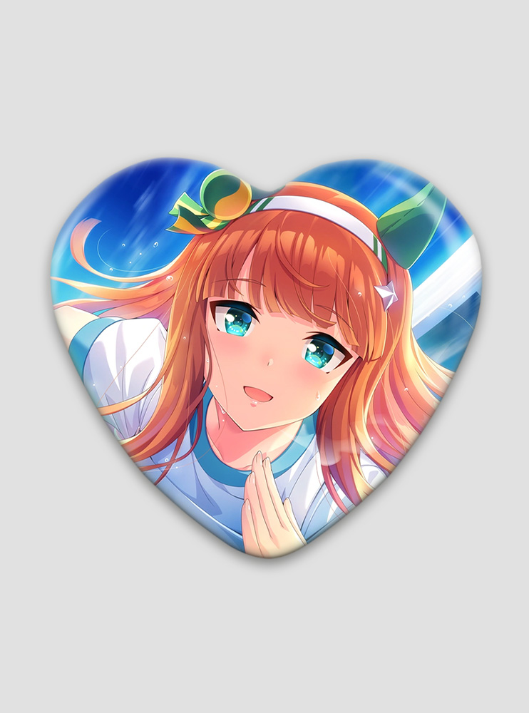 Значок серце Кобилички. Доленосне дербі 3 (Uma Musume: Pretty Derby)