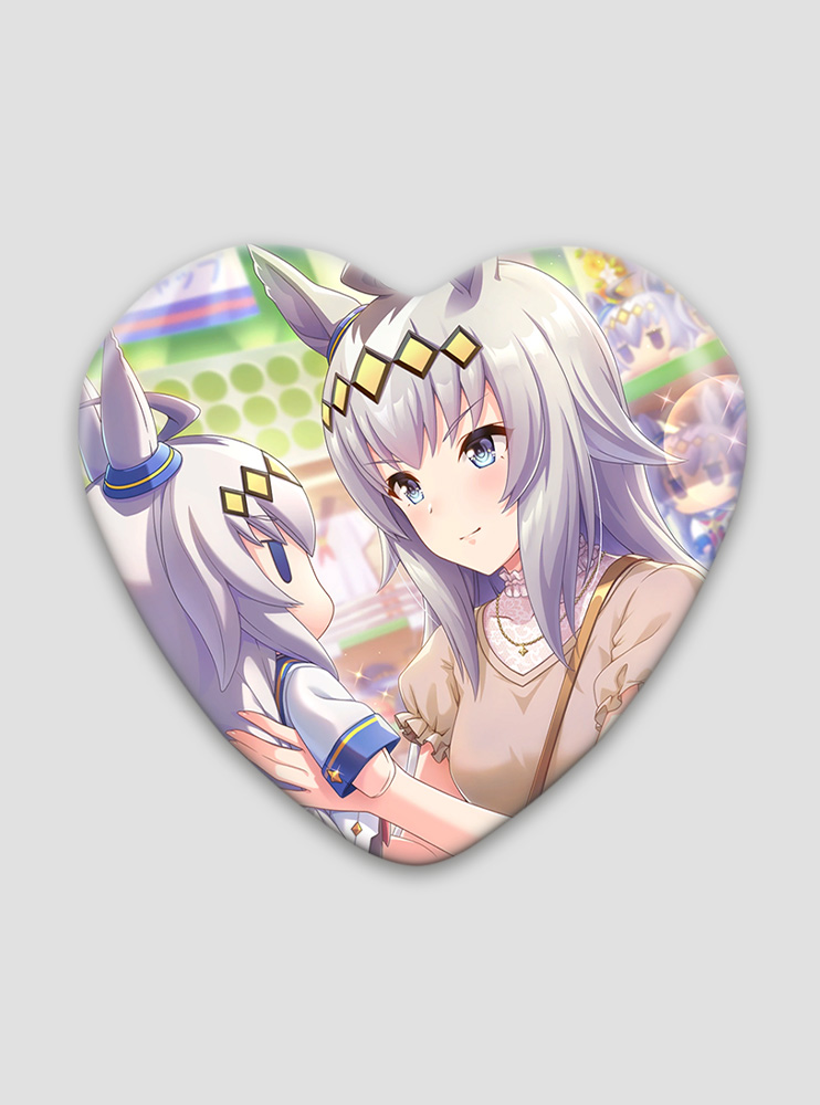 Значок серце Кобилички. Доленосне дербі 4 (Uma Musume: Pretty Derby)