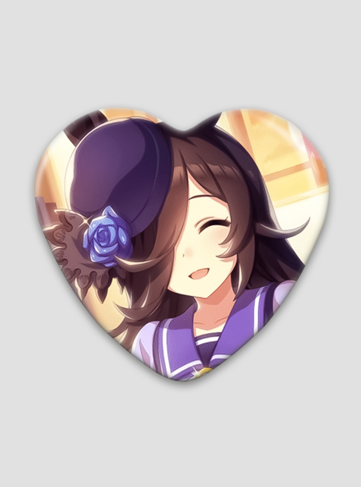 Значок серце Кобилички. Доленосне дербі 6 (Uma Musume: Pretty Derby)