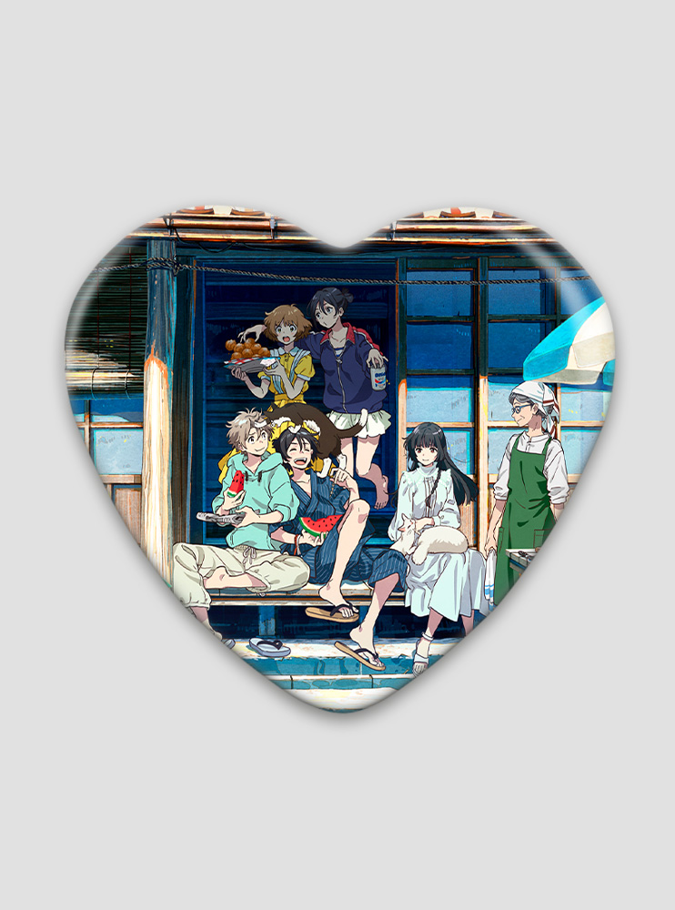 Значок серце Незнайомець на узбережжі 12 (Umibe no Etranger)